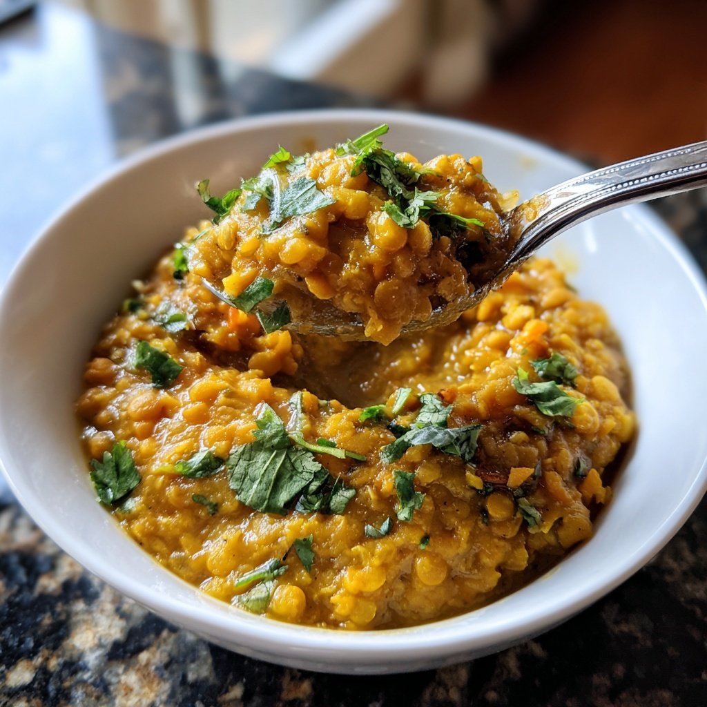 Jamaican Coconut Lentil Curry