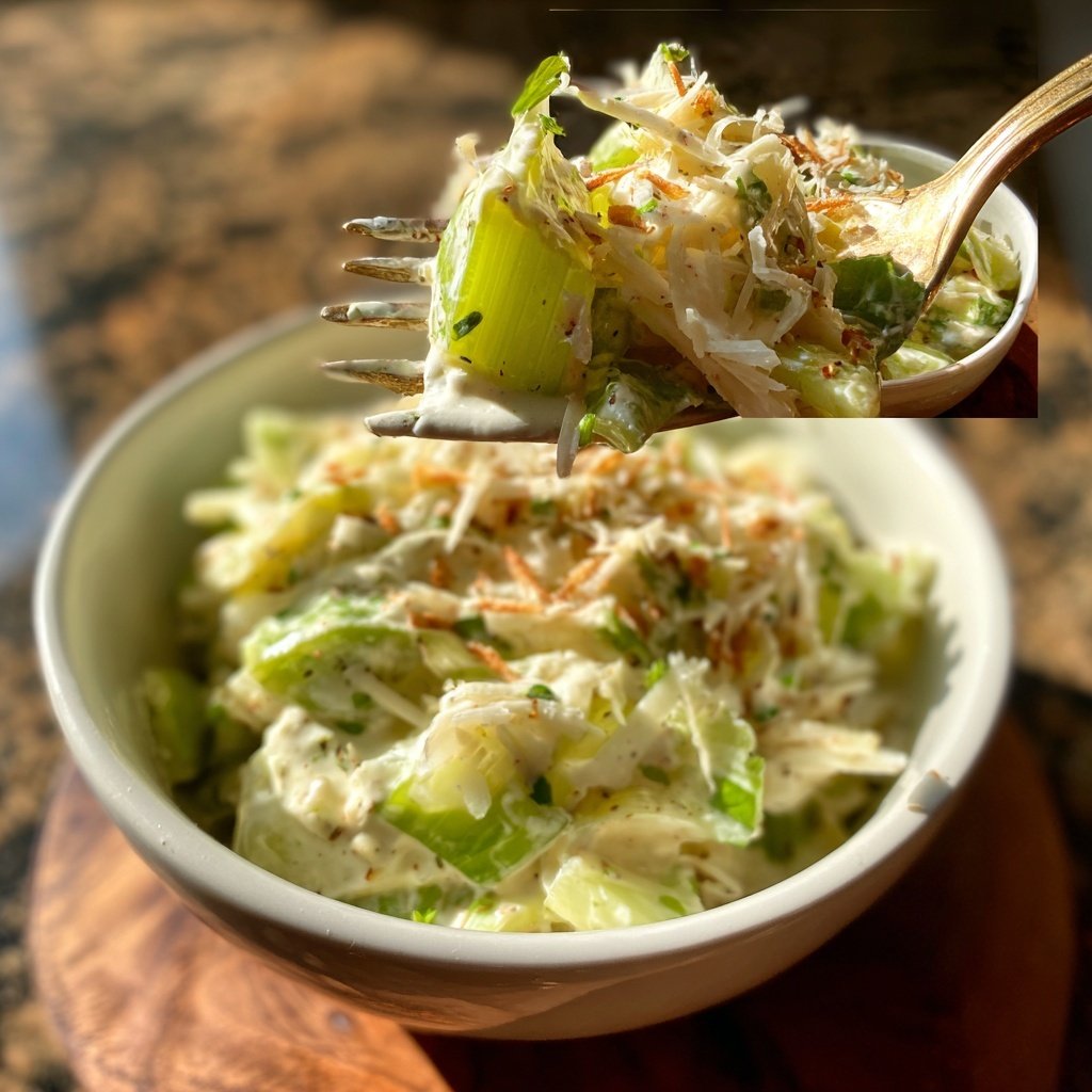 Creamy Celery Salad With Parmesan