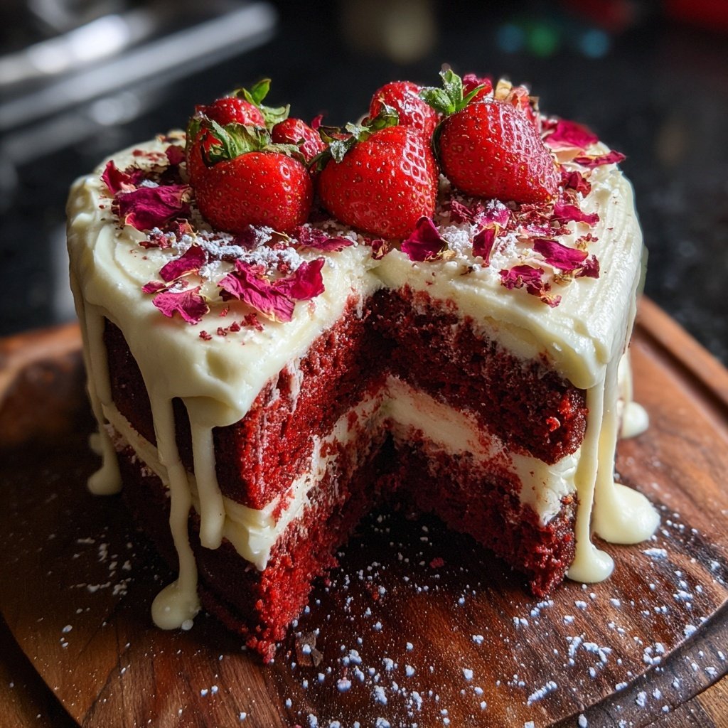 Valentines Heart Cake Recipe