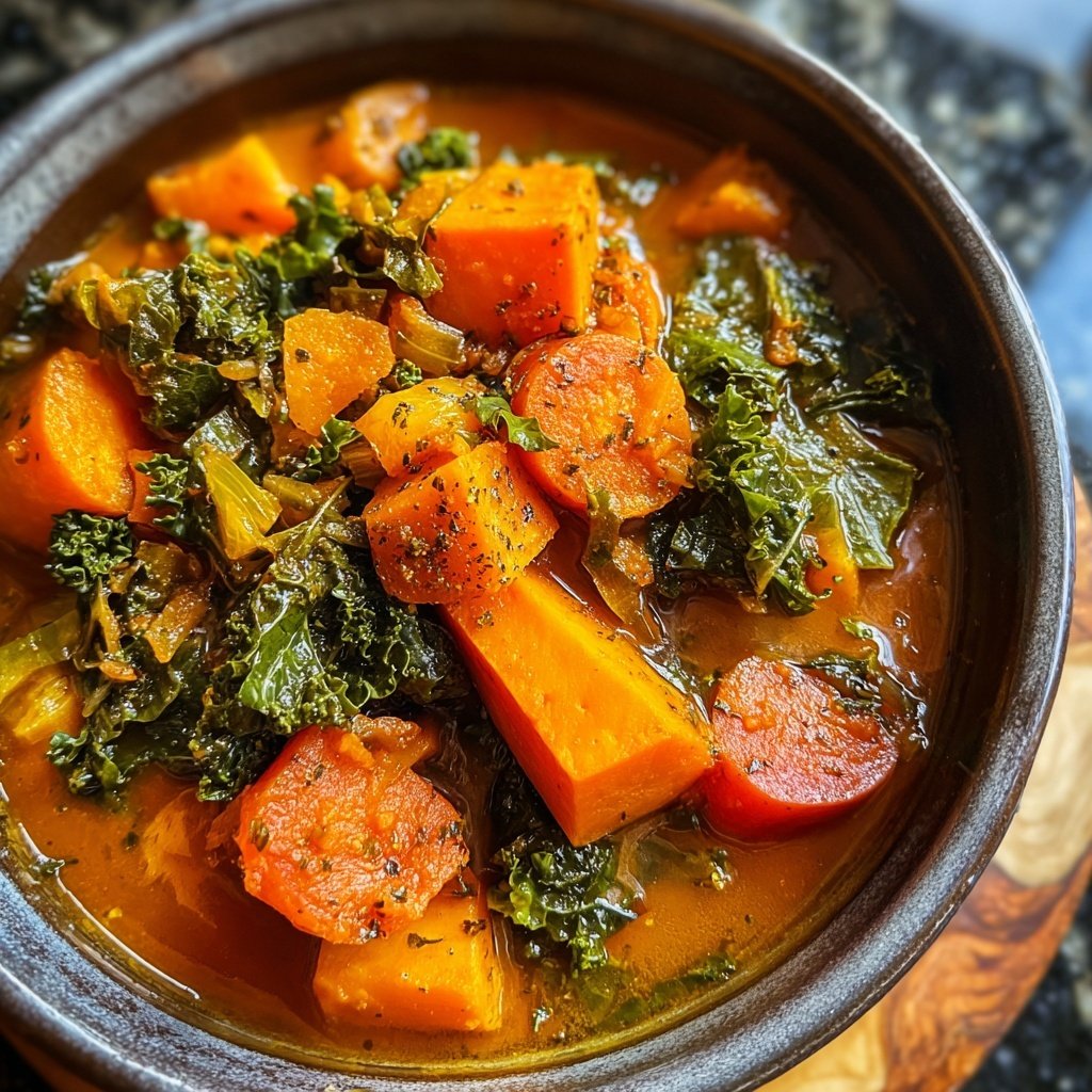 Healthy Crockpot Sweet Potato Stew