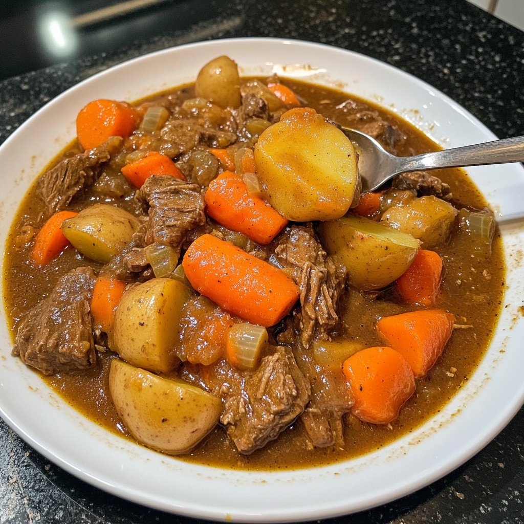 Beef Stew With Baby Potatoes and Carrots