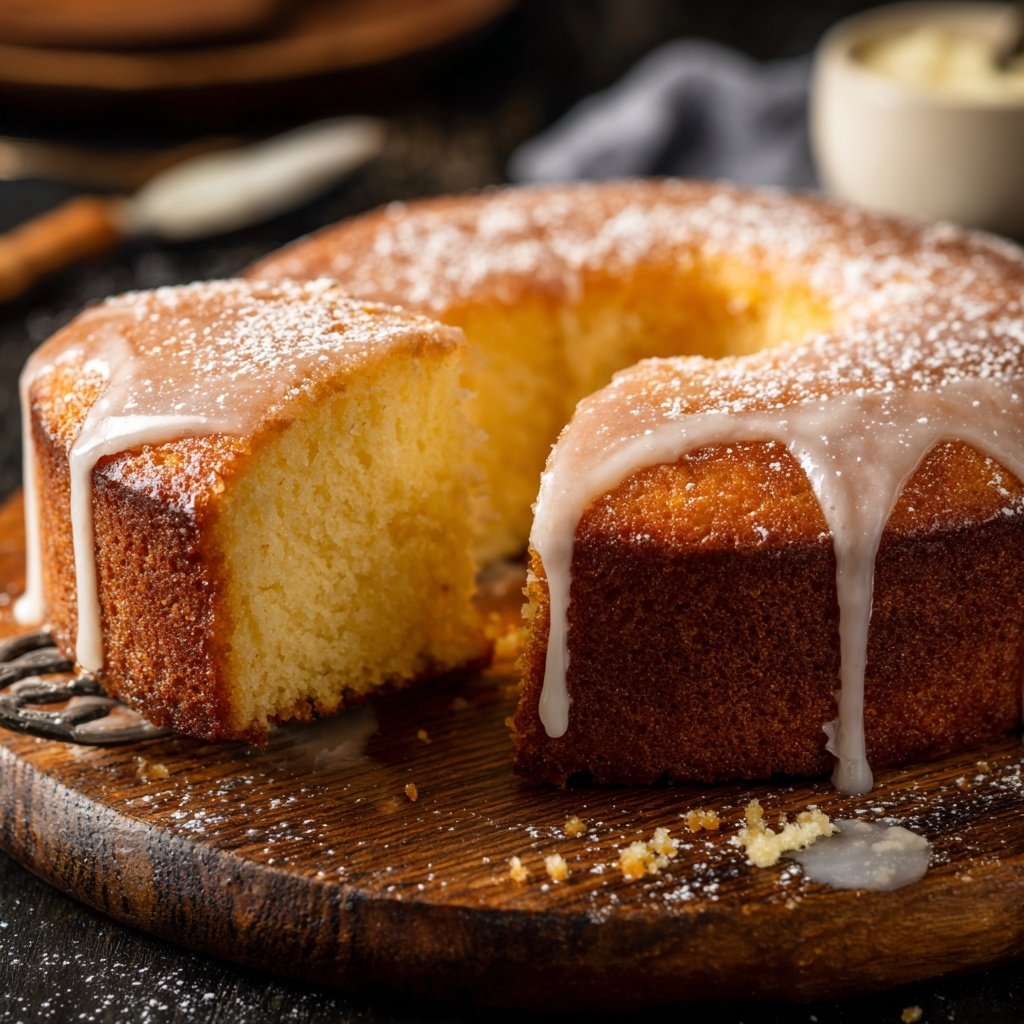 Simple Vanilla Butter Cake