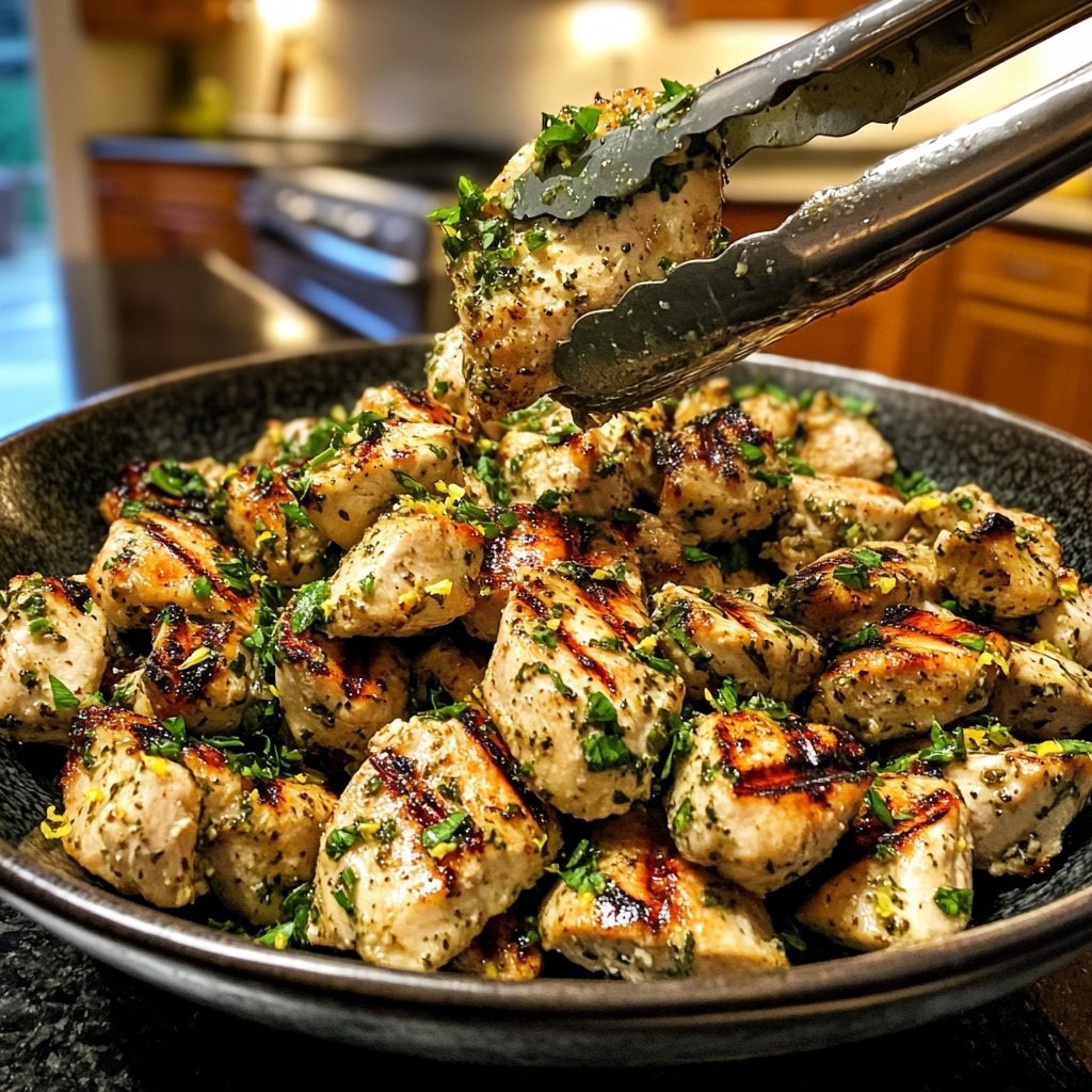 Grilled Lemon Herb Chicken Bowl