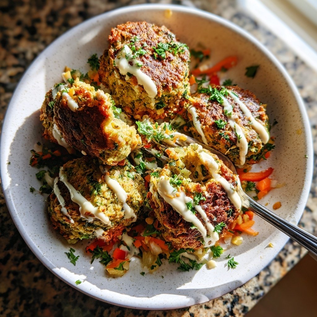 Healthy Baked Falafel Bowls