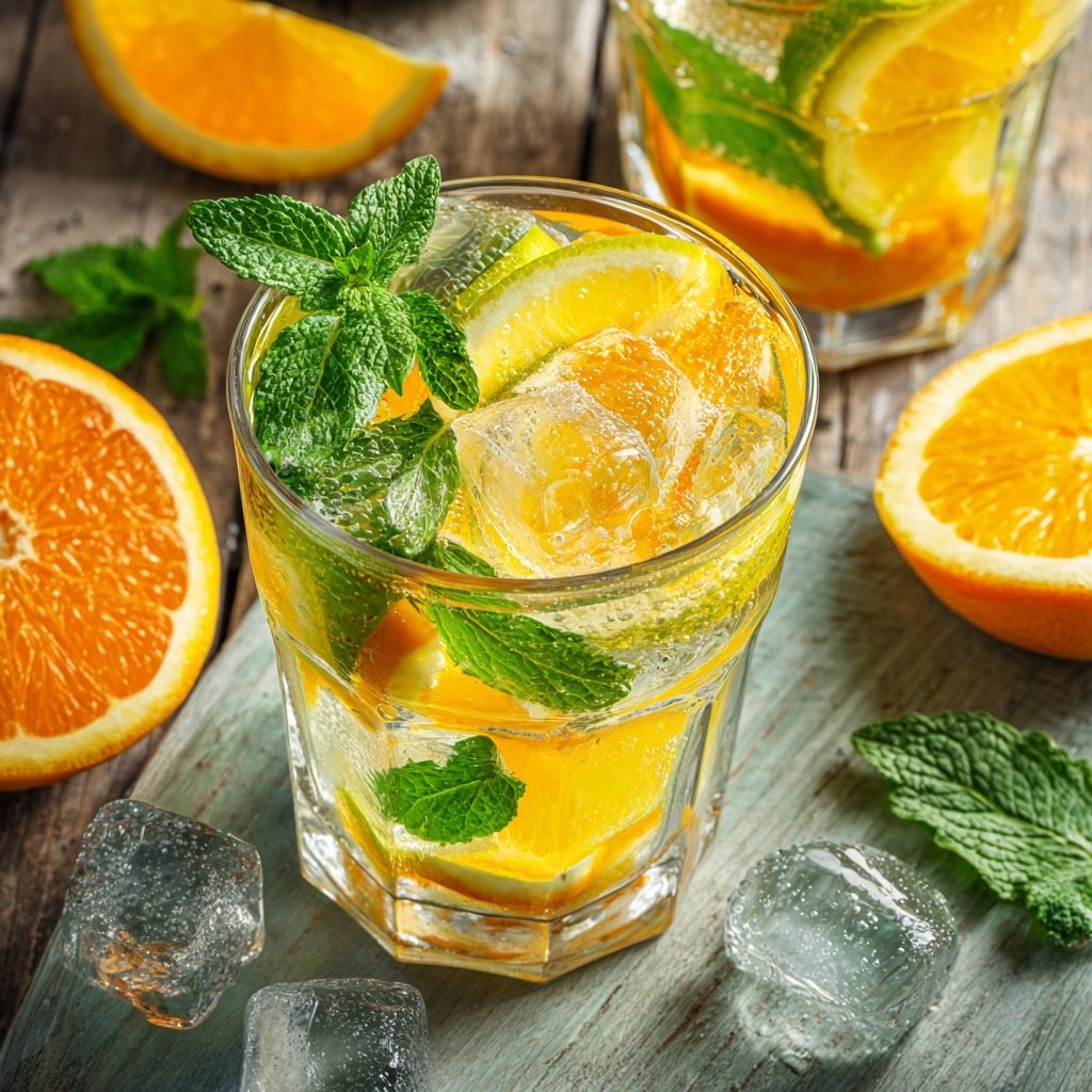 Iced Spring Citrus Drink