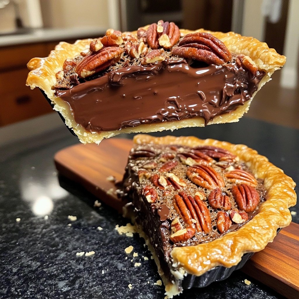 Rich & Decadent Texas Chocolate Pecan Pie (Homemade!)