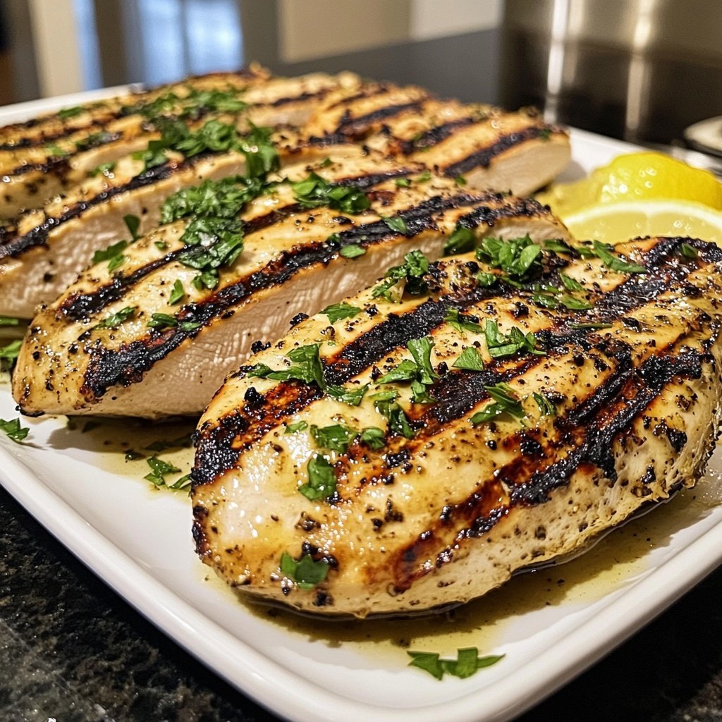 Grilled Chicken Breast Dinner